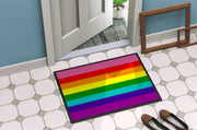 Gay Pride before 1978 Doormat - 18x27 Decorative Floor Mat – Indoor/Outdoor Rug with Artistic Flair