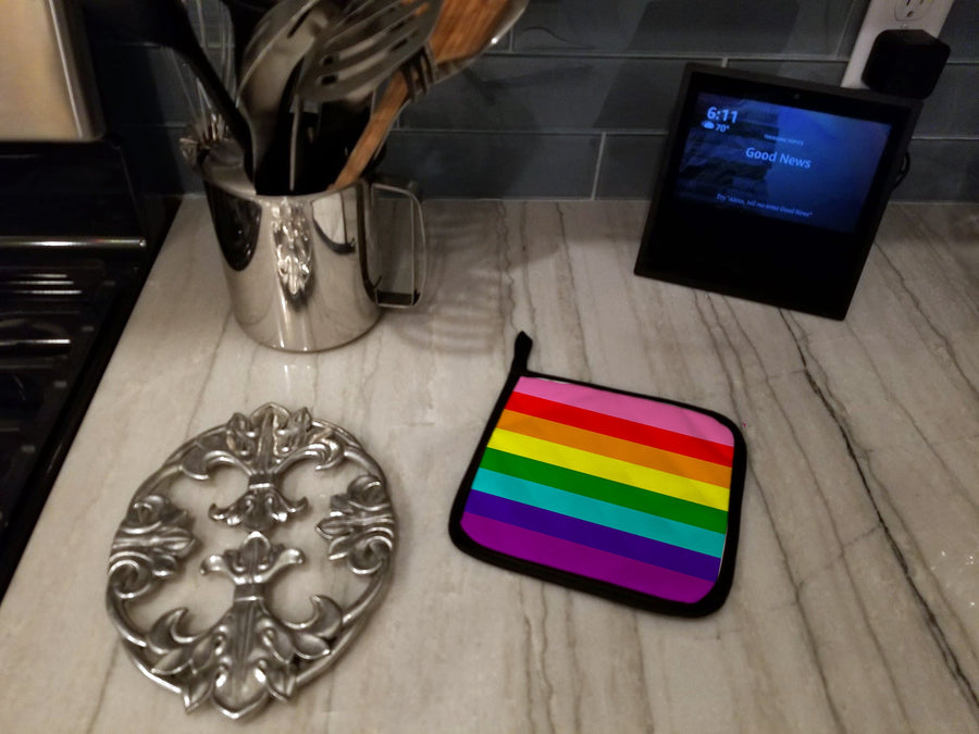 Gay Pride before 1978 Pot Holders - Set of 2 - Heat-Resistant Kitchen Essentials