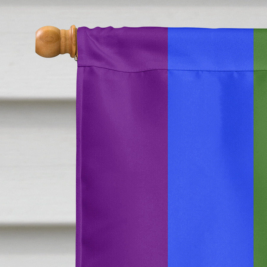 USA Pride Flag Canvas House Size