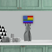 USA Gay Pride Leash or Key Holder