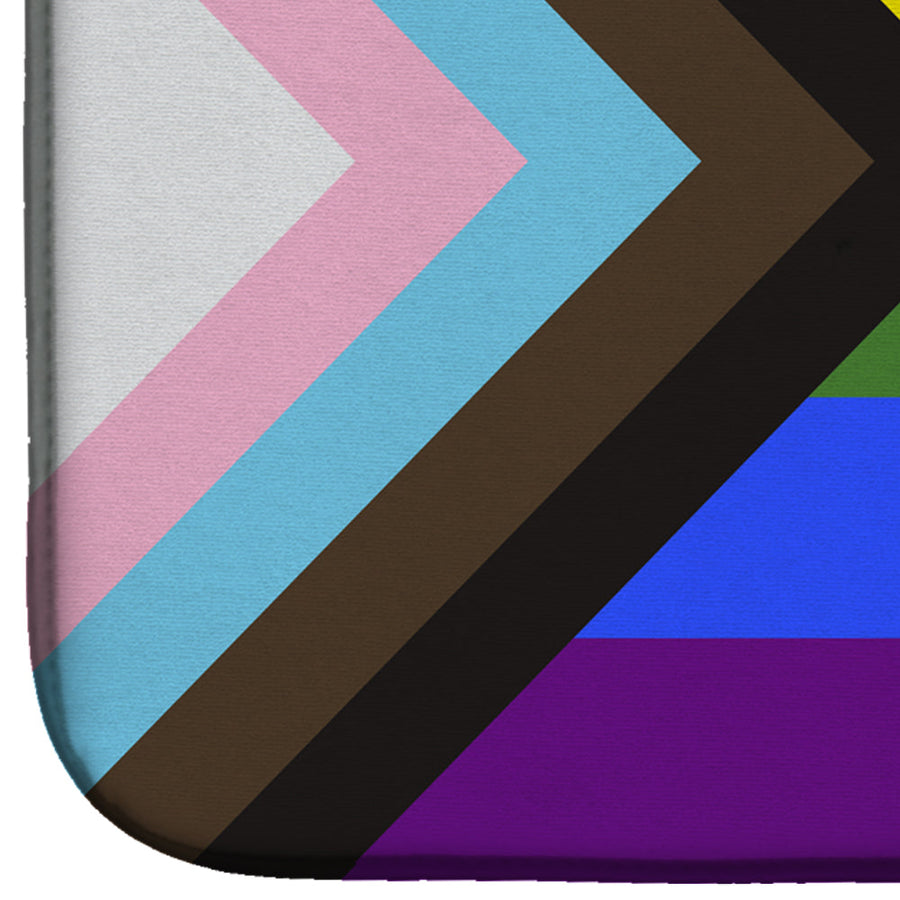 Progress Pride Dish Drying Mat – Absorbent, Artistic Kitchen Essentials