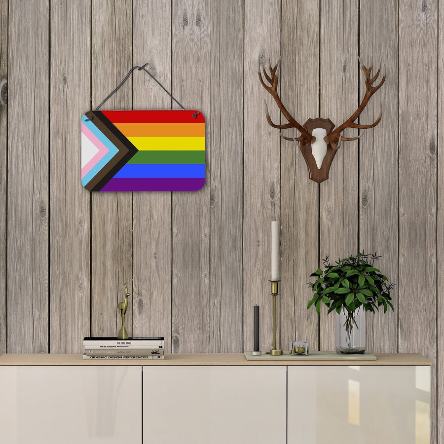 Gay Pride Progress Pride Wall or Door Hanging Prints CK8014DS812