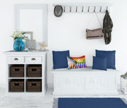 Gay Pride Parade Progress Pride Canvas Fabric Decorative Pillow