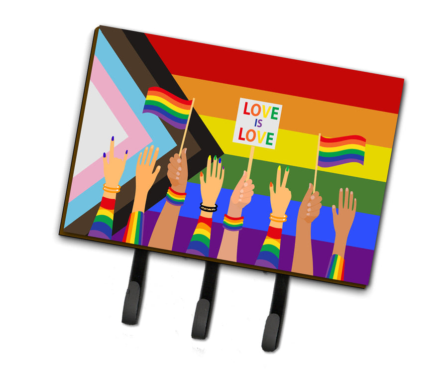 Gay Pride Parade Progress Pride Leash or Key Holder