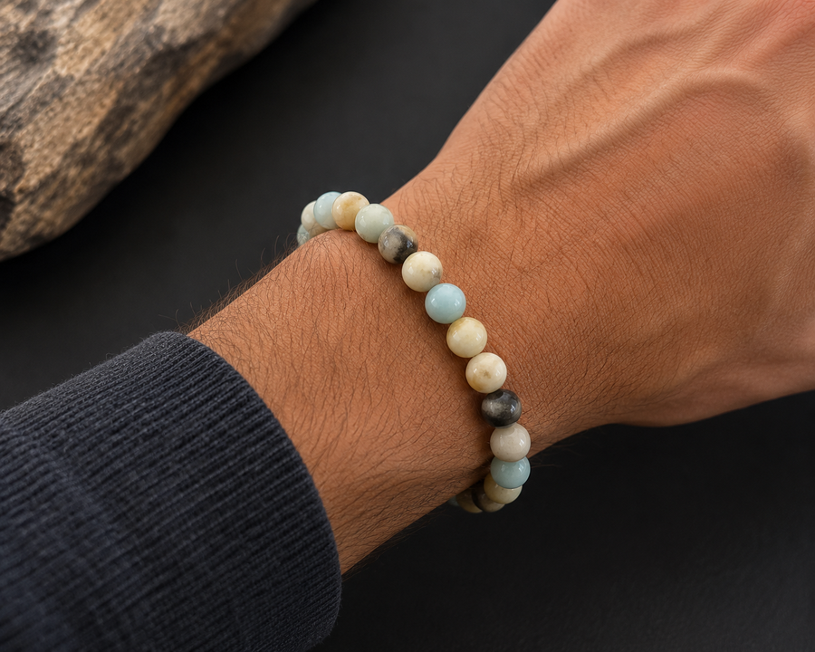 Nantasket Beach Amazonite Bracelet - Ride the Waves. Protect Your Peace.