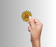 "I'm a ray of fucking sunshine." Sarcastic Funny Sticker