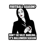 Funny Spooky Addams Family Morticia Halloween Sticker