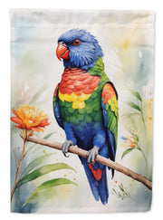 Rainbow Lorikeet Garden Flag –  Garden Flag by Caroline's Treasures