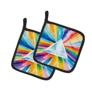 Pride Intersectional Prism  Pair of Pot Holders