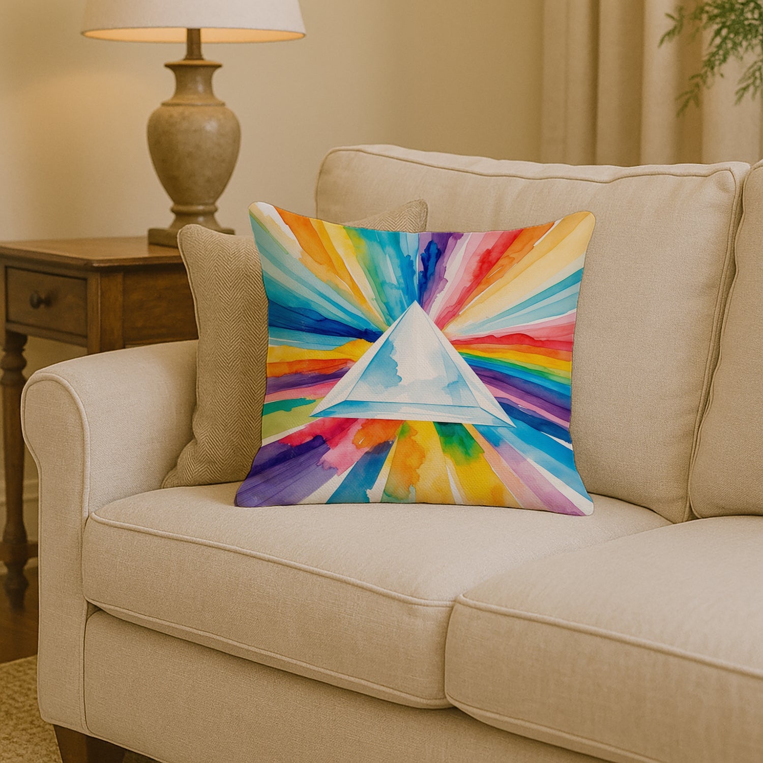 Intersectional Prism  Throw Pillow