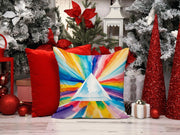 Gay Pride Intersectional Prism Throw Pillow