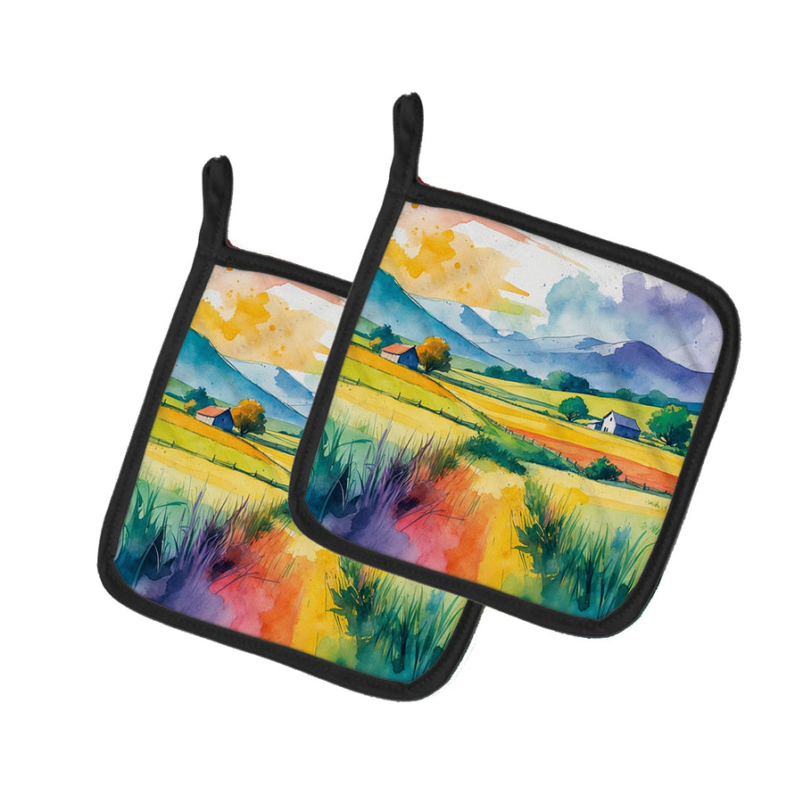 Pride in Rural Spaces Pair of Pot Holders