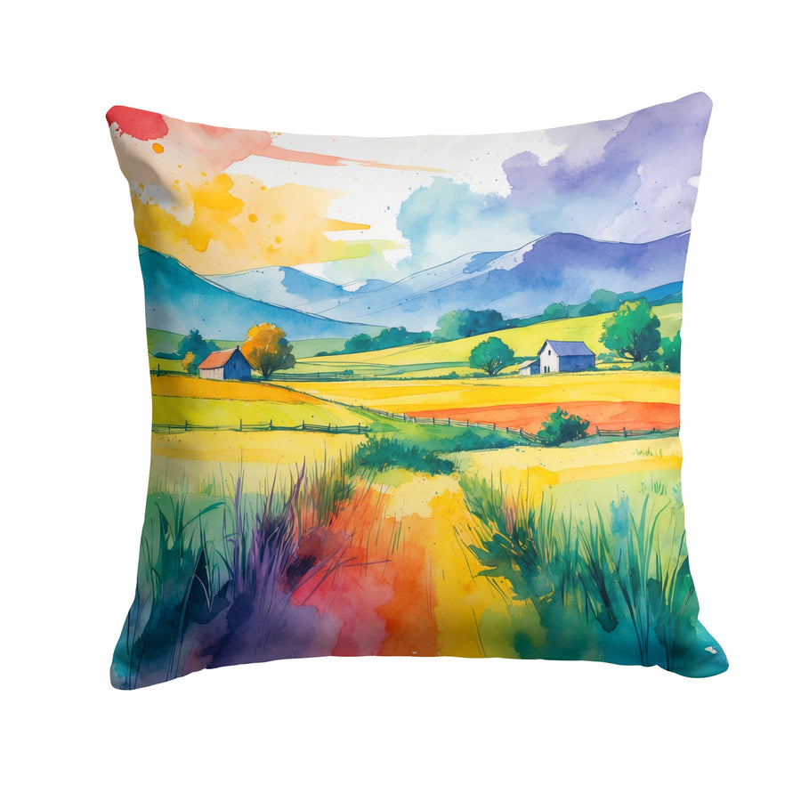 Pride in Rural Spaces Throw Pillow