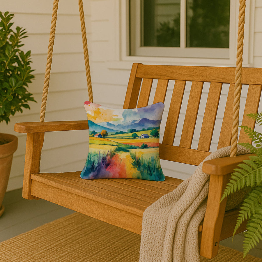 Pride in Rural Spaces Throw Pillow