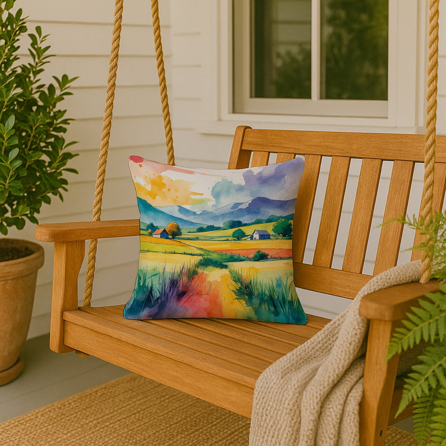 Pride in Rural Spaces Throw Pillow