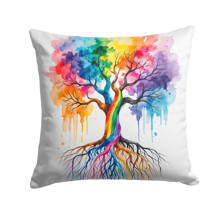 Rooted in Pride Throw Pillow