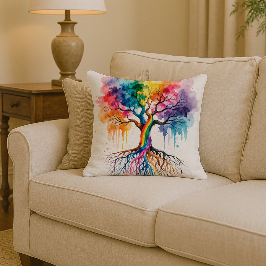 Rooted in Pride Throw Pillow