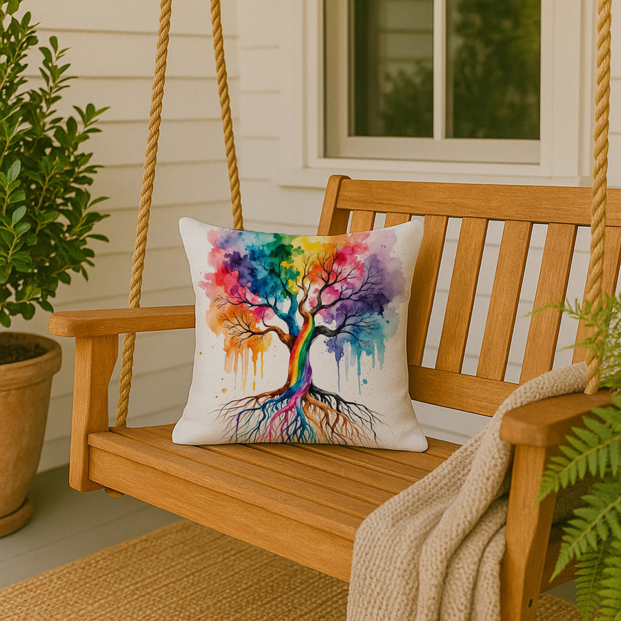 Rooted in Pride Throw Pillow