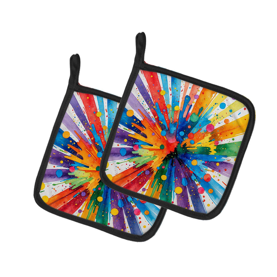 Joy as Resistance Pair of Pot Holders