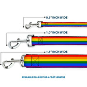Rainbow Pride Flag Dog Leash