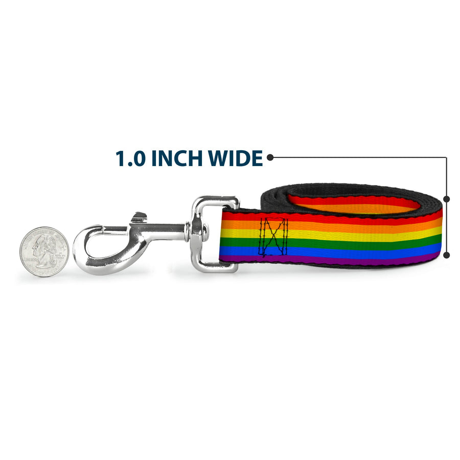 Rainbow Pride Flag Dog Leash