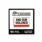 End Gun Violence Enamel Pin