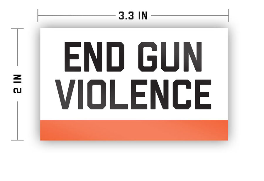 End Gun Violence Sticker