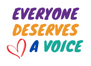 Everyone Deserves a Voice Sticker