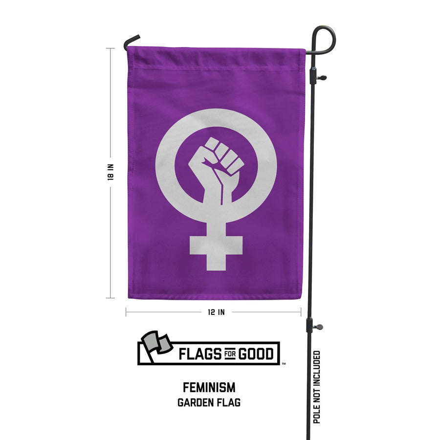 Feminism Garden Flag