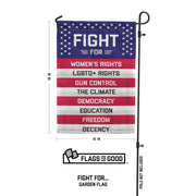 "Fight For..." Garden Flag