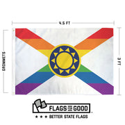 Florida Sunshine LGBTQ+ Pride Flag