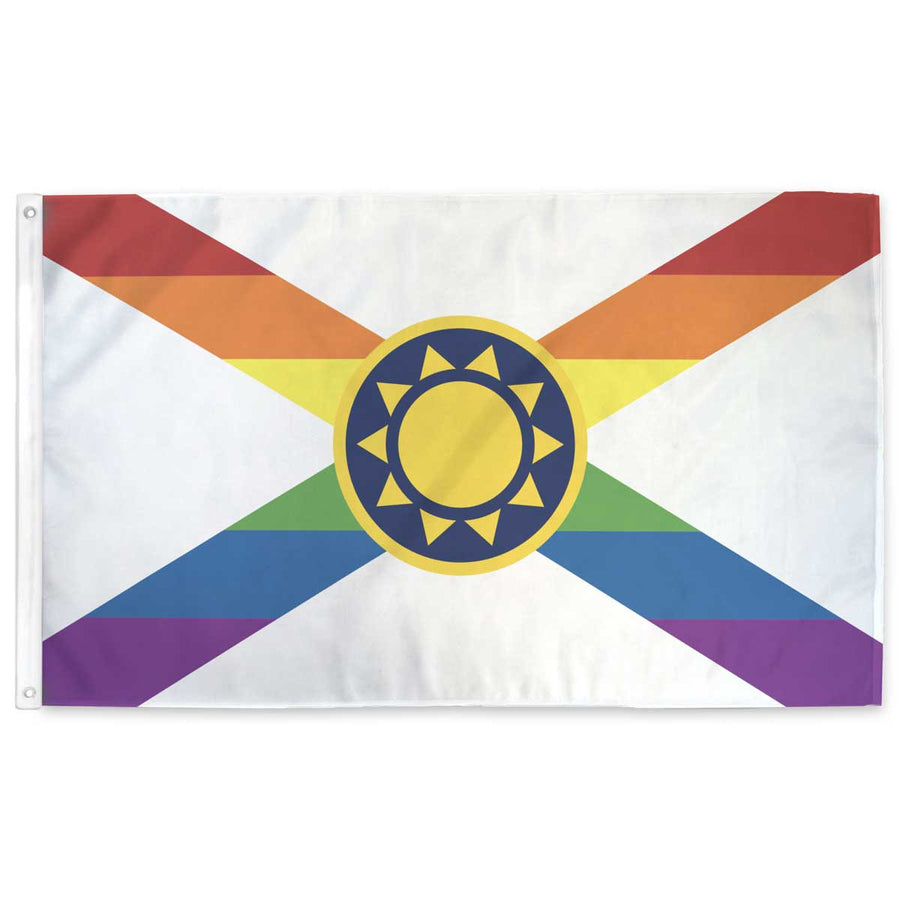 Florida Sunshine LGBTQ+ Pride Flag