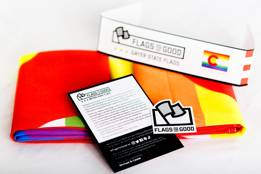 Colorado LGBTQ+ Pride Flag