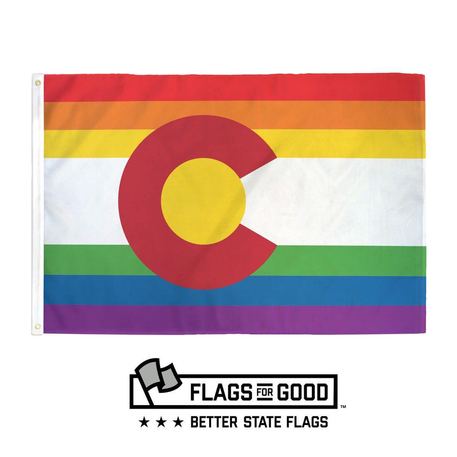 Colorado LGBTQ+ Pride Flag