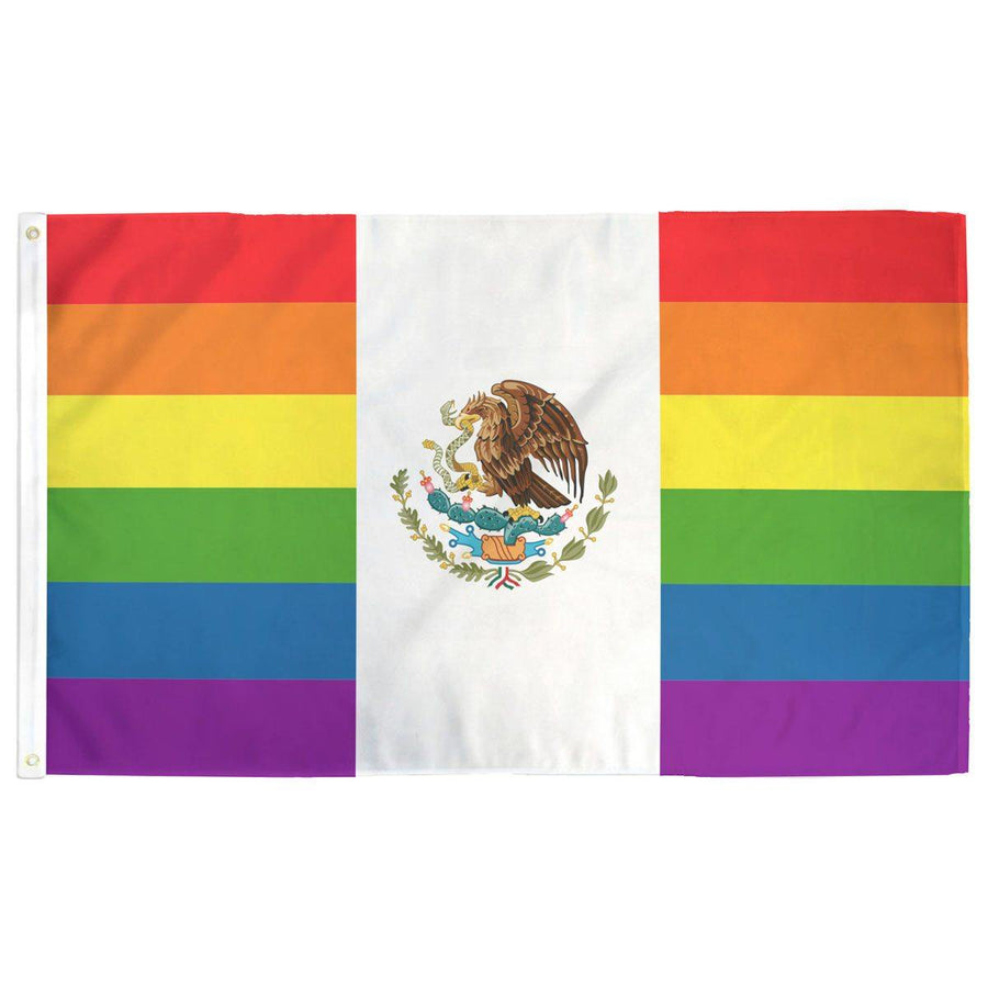 Mexico LGBTQ+ Pride Flag