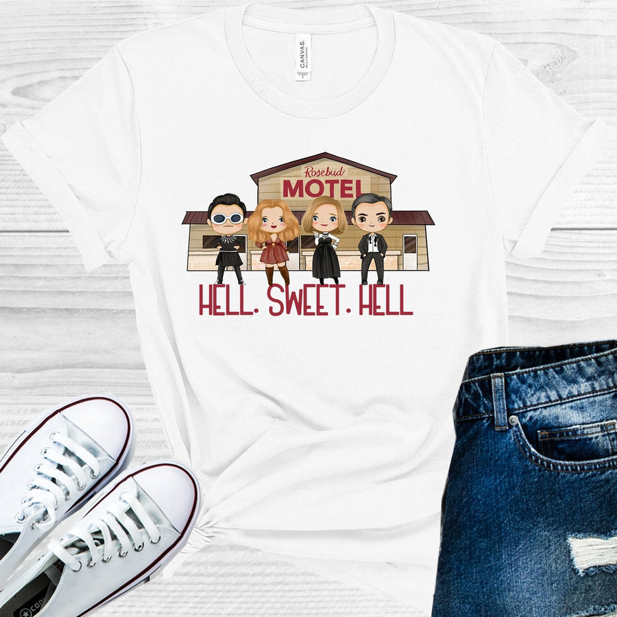 Hell Sweet Hell Schitts Creek Graphic T-Shirt