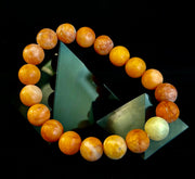 Blush Ember Pink Aventurine Bracelet – 10mm Matte Reiki-Infused Energy Bracelet (Medium Fit)
