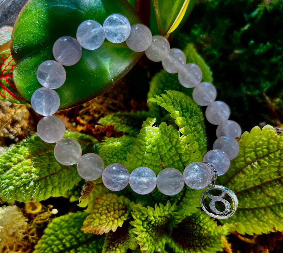 ✨ Zodiac Vibes Crystal Bracelet Collection – Wear Your Sign, Own Your Power (Gift Boxed with Zodiac Description Card)
