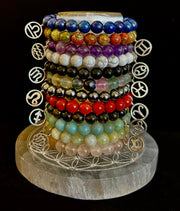 ✨ Zodiac Vibes Crystal Bracelet Collection – Wear Your Sign, Own Your Power (Gift Boxed with Zodiac Description Card)