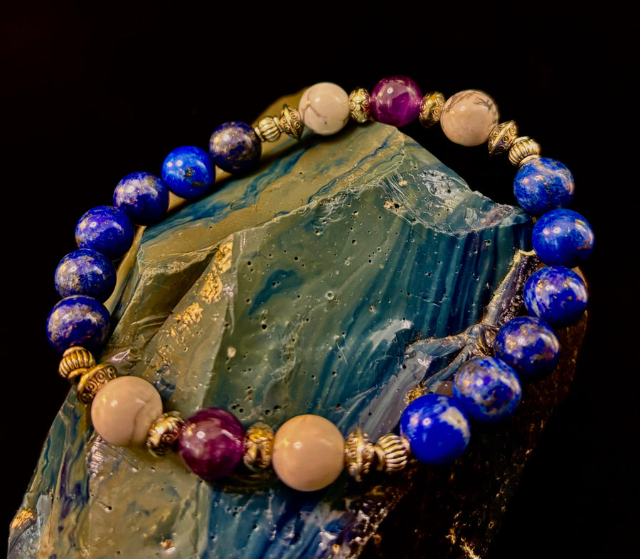 Clear Mind Mental Clarity Bracelet | Focus & Intuition Gemstone Jewelry