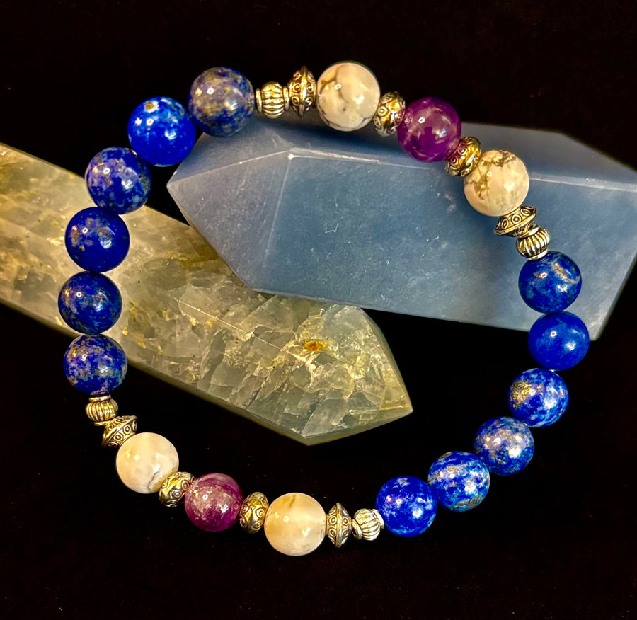 Clear Mind Mental Clarity Bracelet | Focus & Intuition Gemstone Jewelry