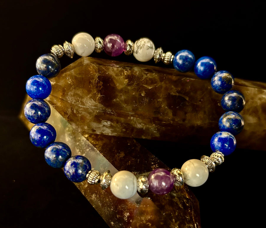 Clear Mind Mental Clarity Bracelet | Focus & Intuition Gemstone Jewelry