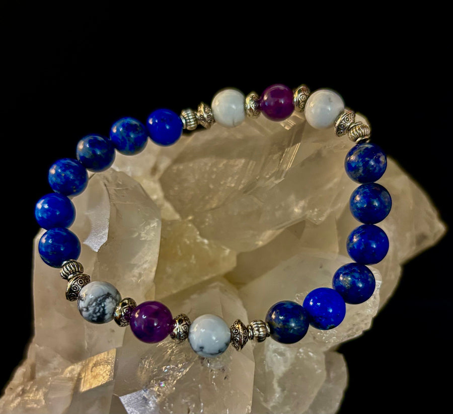 Clear Mind Mental Clarity Bracelet | Focus & Intuition Gemstone Jewelry