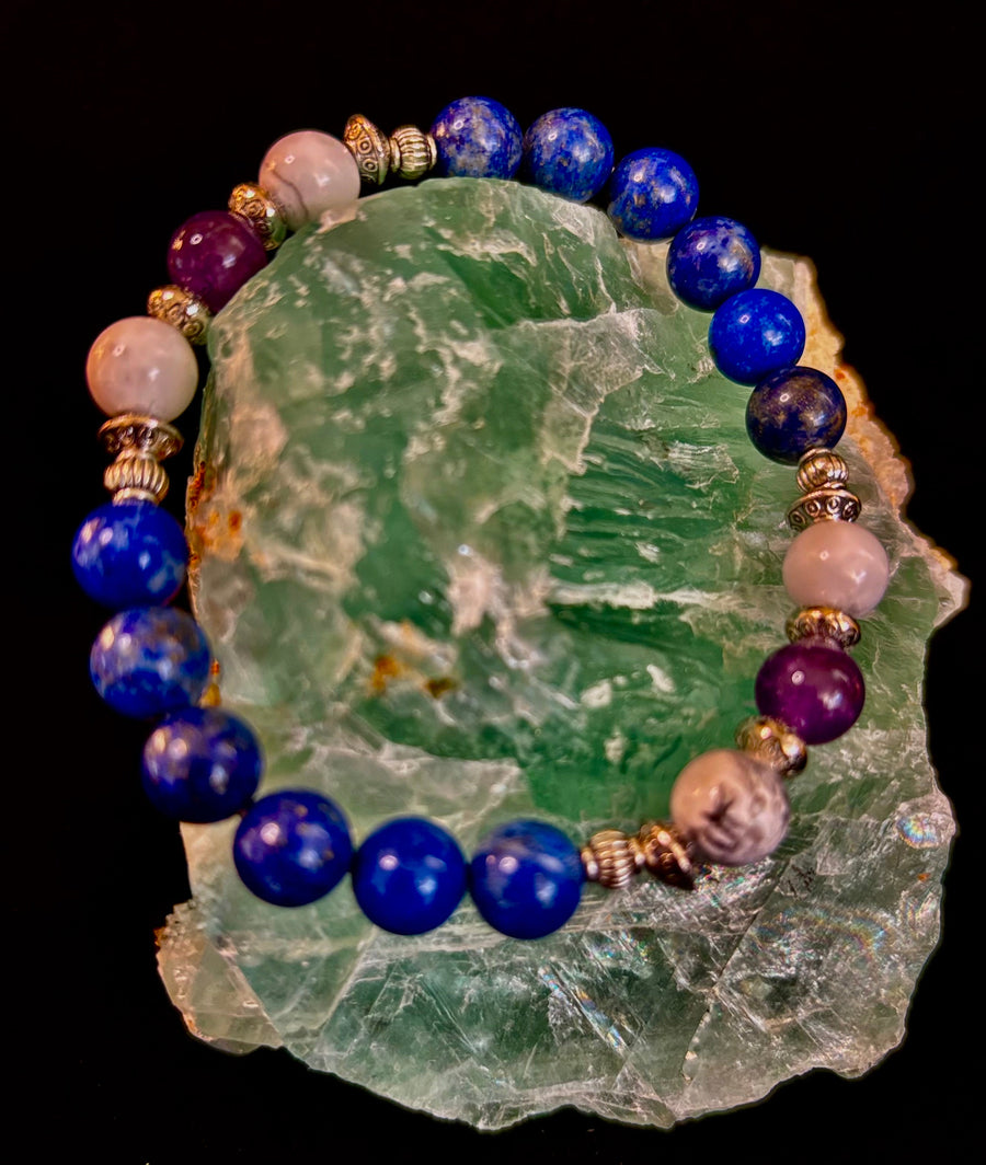 Clear Mind Mental Clarity Bracelet | Focus & Intuition Gemstone Jewelry