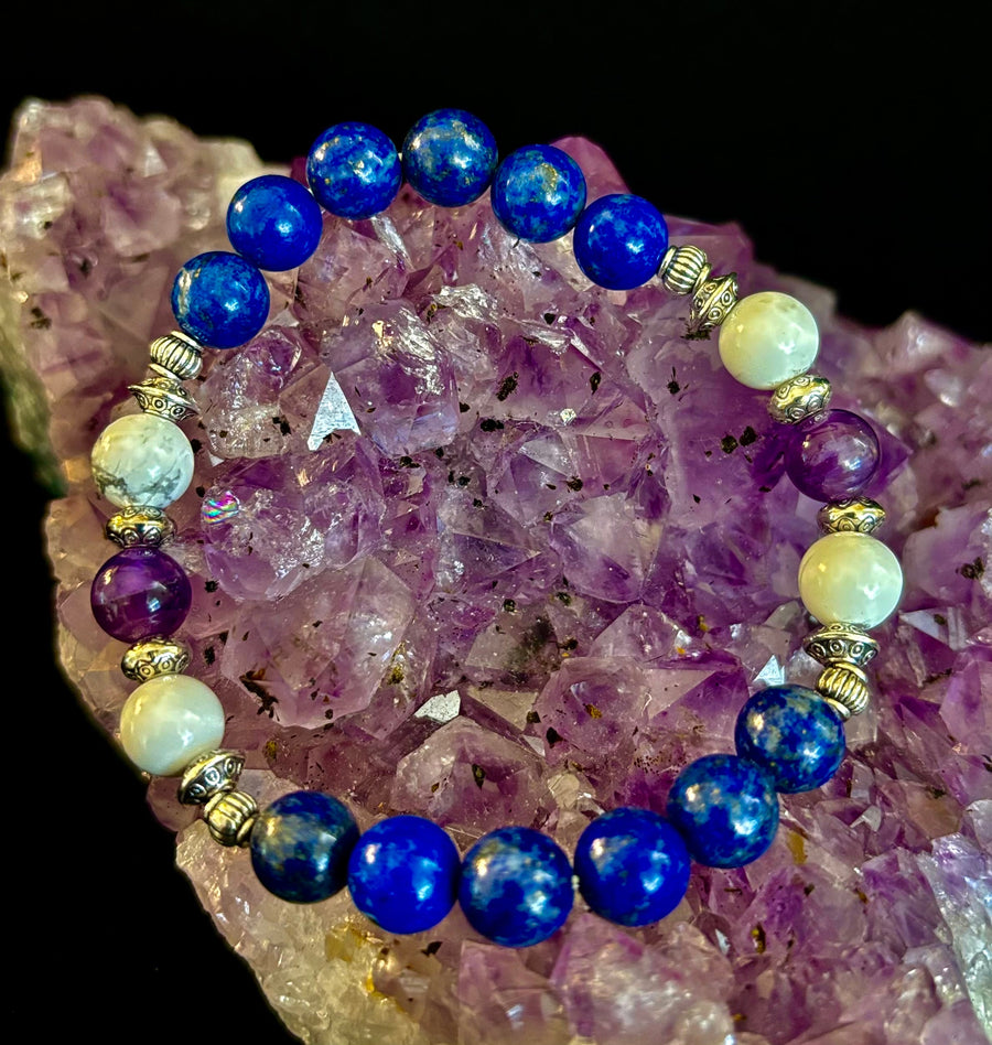 Clear Mind Mental Clarity Bracelet | Focus & Intuition Gemstone Jewelry