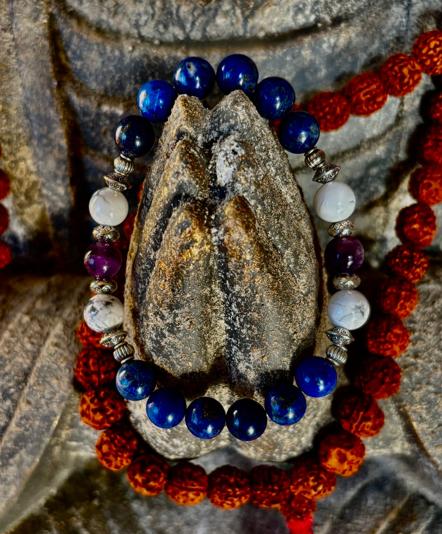 Clear Mind Mental Clarity Bracelet | Focus & Intuition Gemstone Jewelry