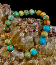 ✨ Sacred Balance Bracelet – Imperial Jasper & Selenite
