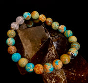 ✨ Sacred Balance Bracelet – Imperial Jasper & Selenite