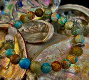 ✨ Sacred Balance Bracelet – Imperial Jasper & Selenite