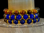 Strength & Focus Lava Stone Bracelet – Choose Your Stone